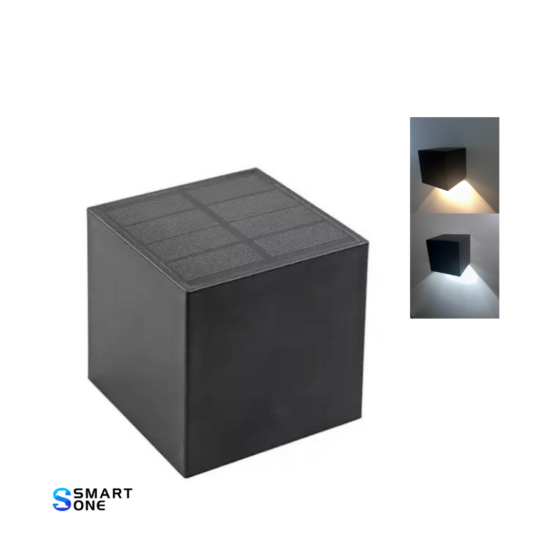 2-IN-1 Solar Wandlamp