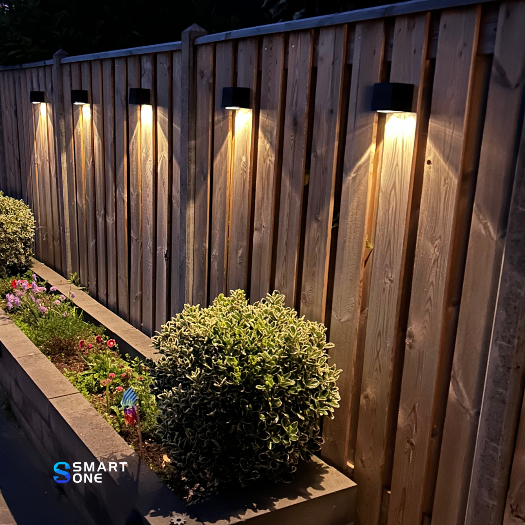 2-IN-1 Solar Wandlamp