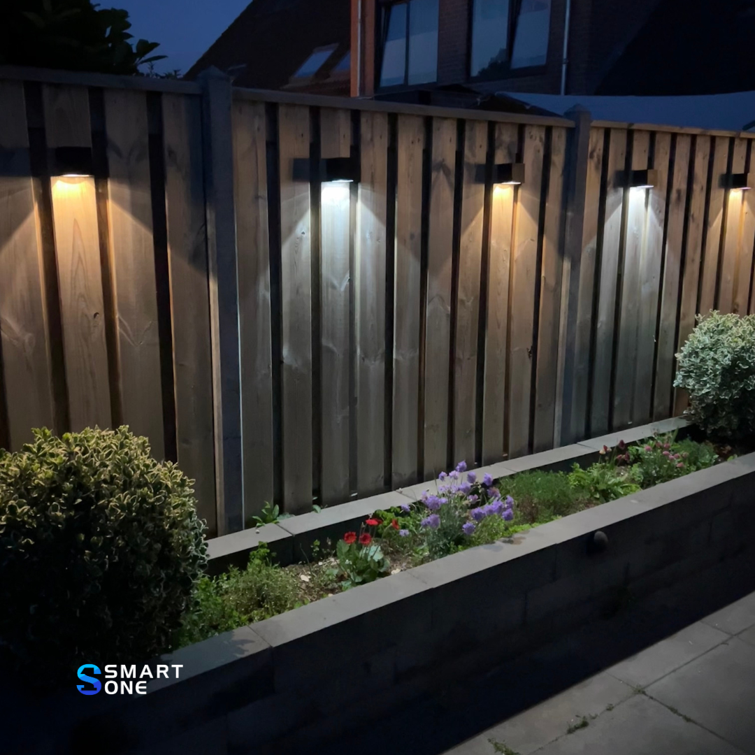 2-IN-1 Solar Wandlamp