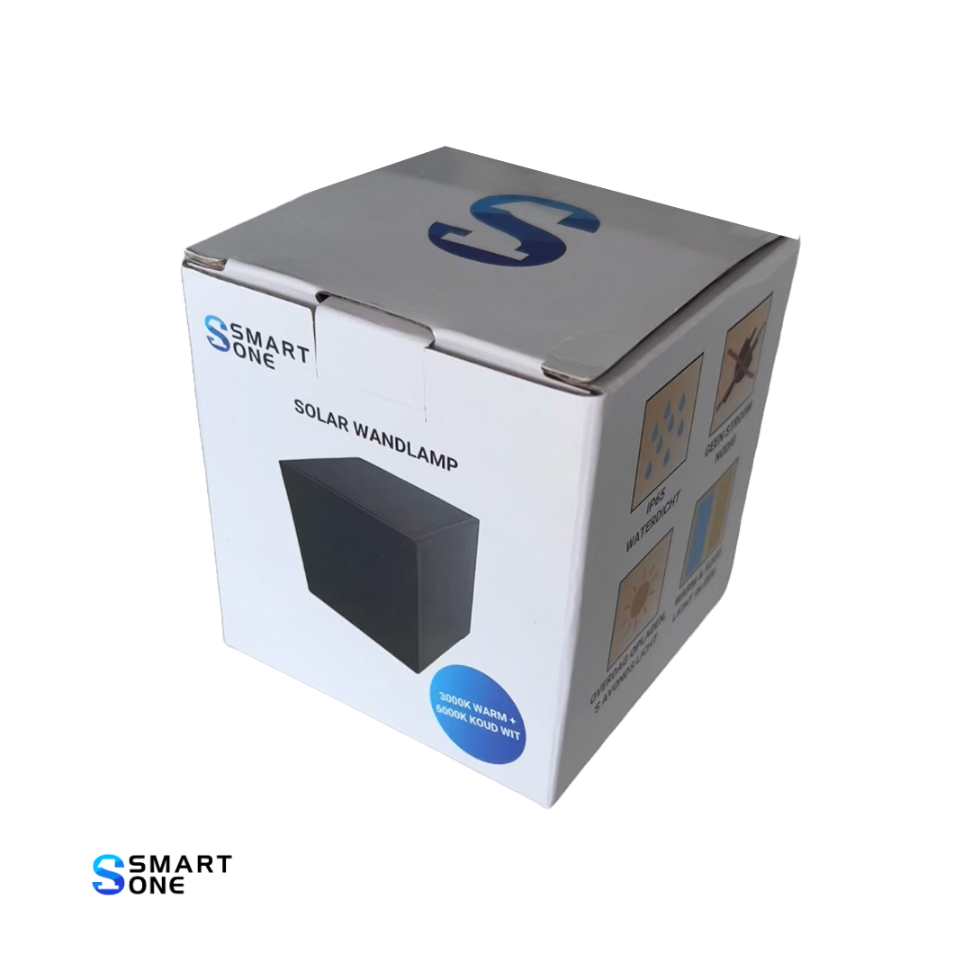 2-IN-1 Solar Wandlamp