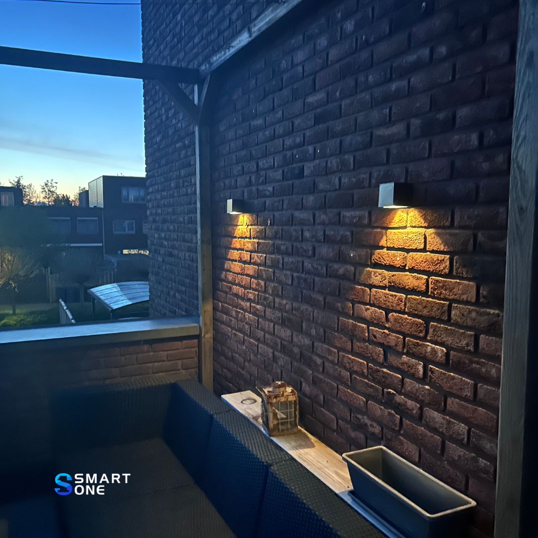 2-IN-1 Solar Wandlamp