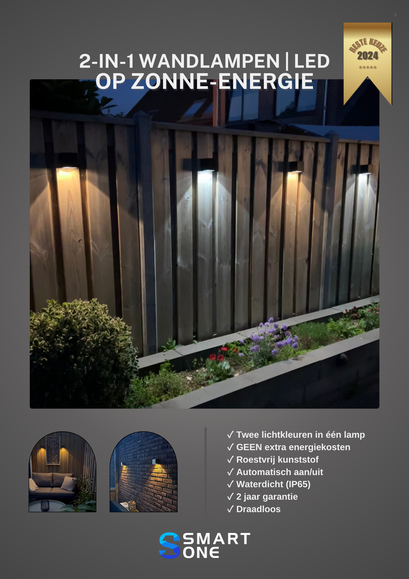 Brochure | 2-IN-1 Solar Wandlamp